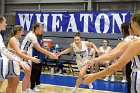 WBBall vs JWU  Wheaton College women's basketball vs Johnson & Wales University. - Photo By: KEITH NORDSTROM : Wheaton, basketball